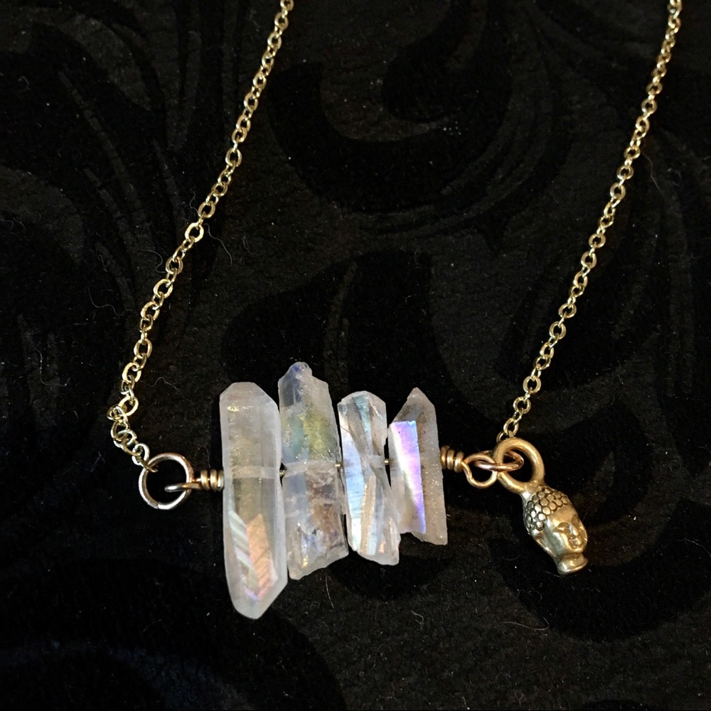 SOLD Lonna & Lilly Raw Crystal Necklace! - Picture 1 of 8